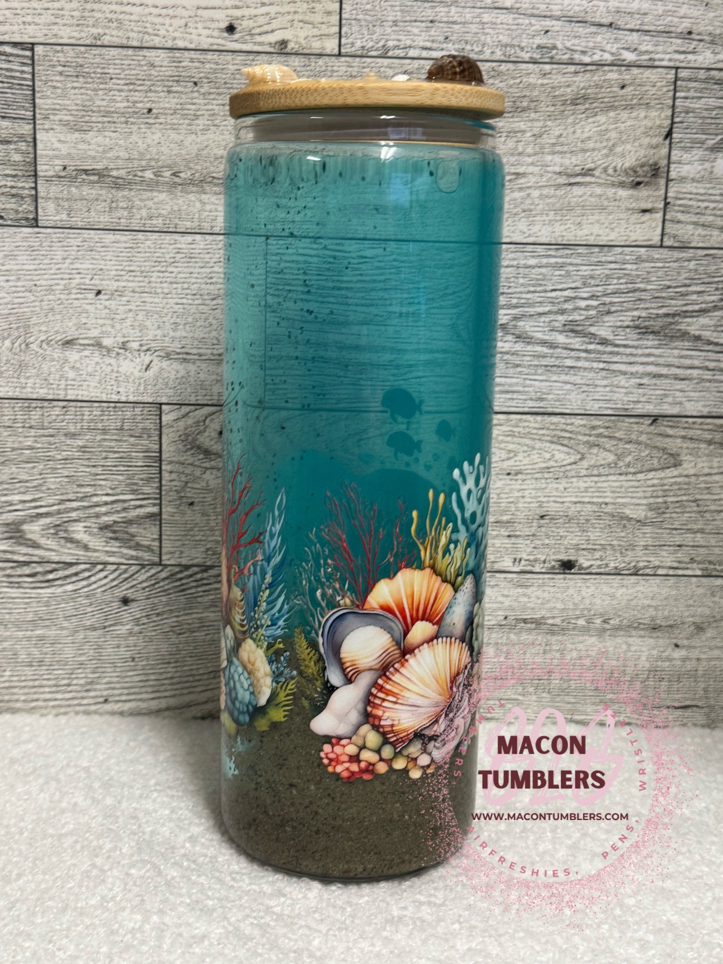 Sea Turtle 20 oz Glass Snowglobe