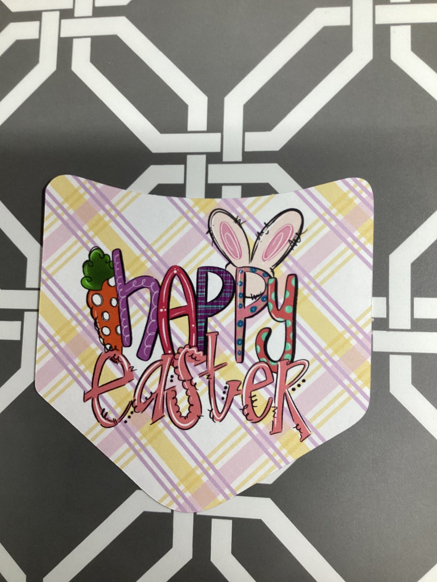 Easter Pocket Cardstock Freshie Template