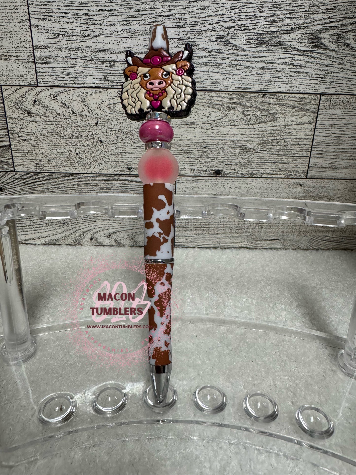 Heifer Beaded Pen