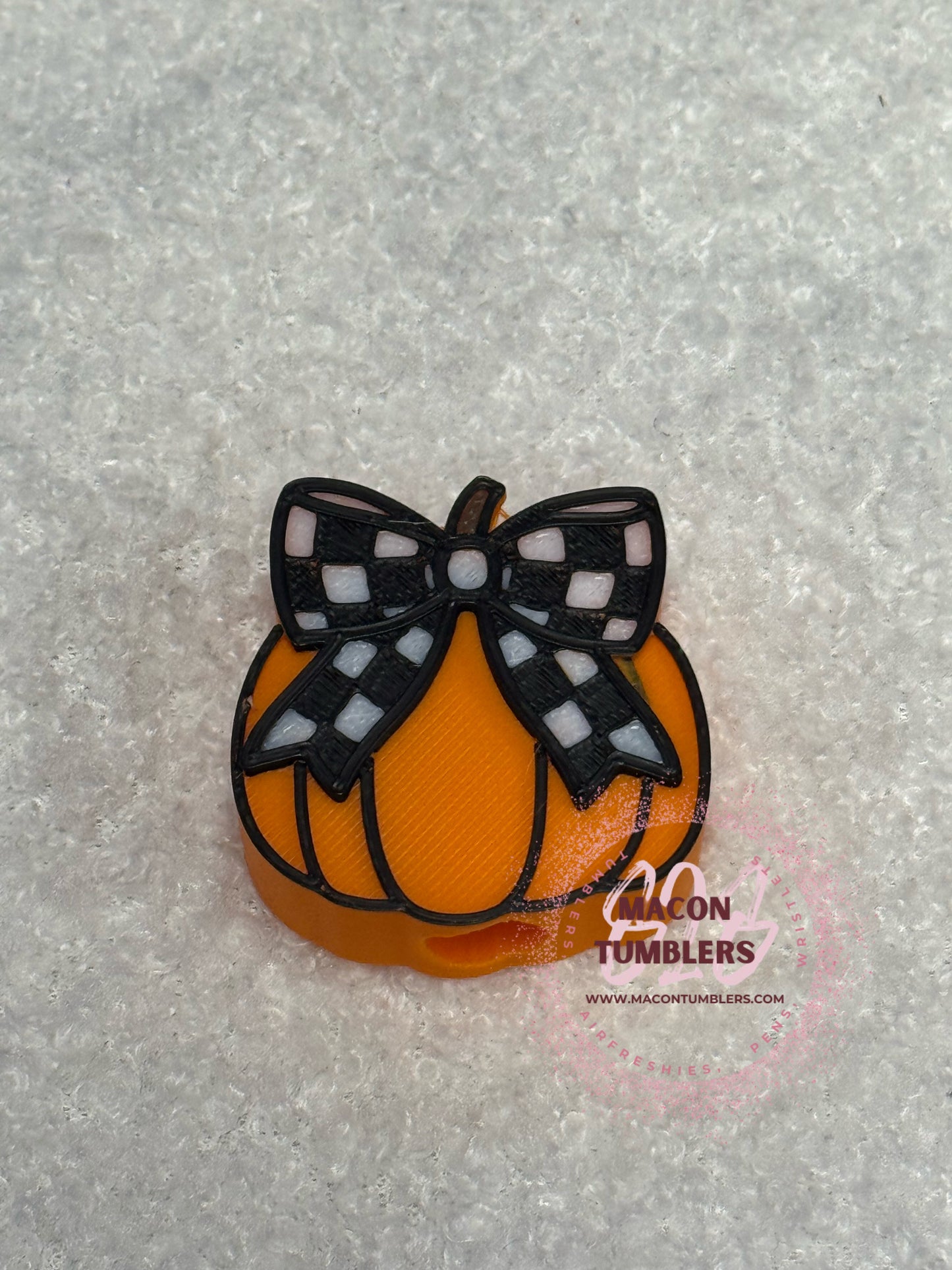 Fall 3d printed straw charms