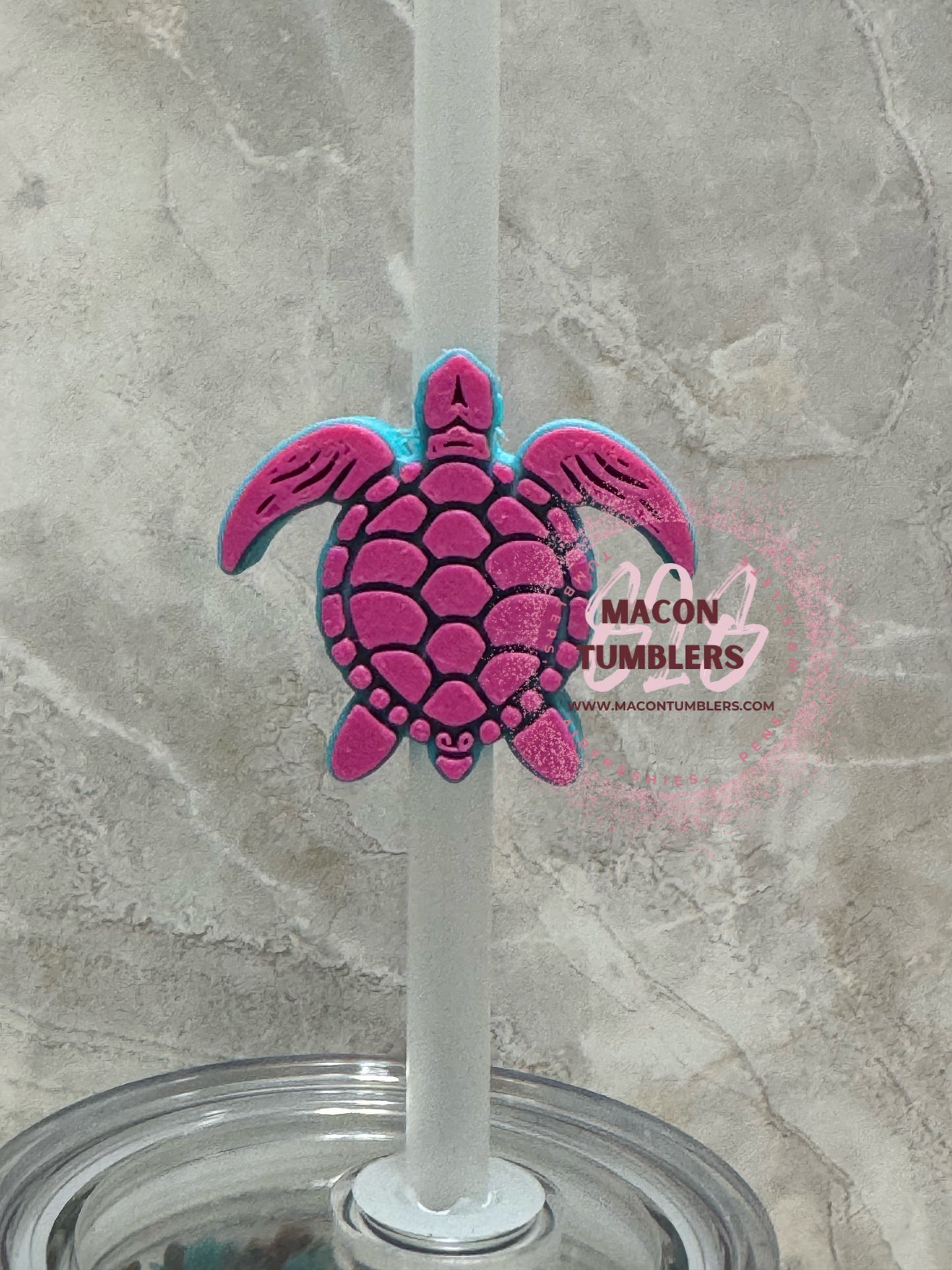 Under The Sea 3d Printed Straw Charms