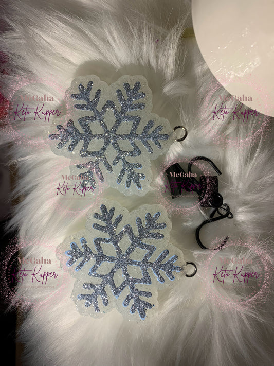 Snowflake -Vent Clip Set Custom Freshie