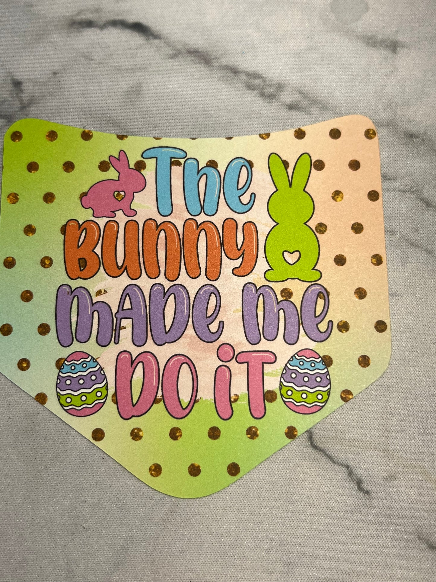 Easter Pocket Cardstock Freshie Template