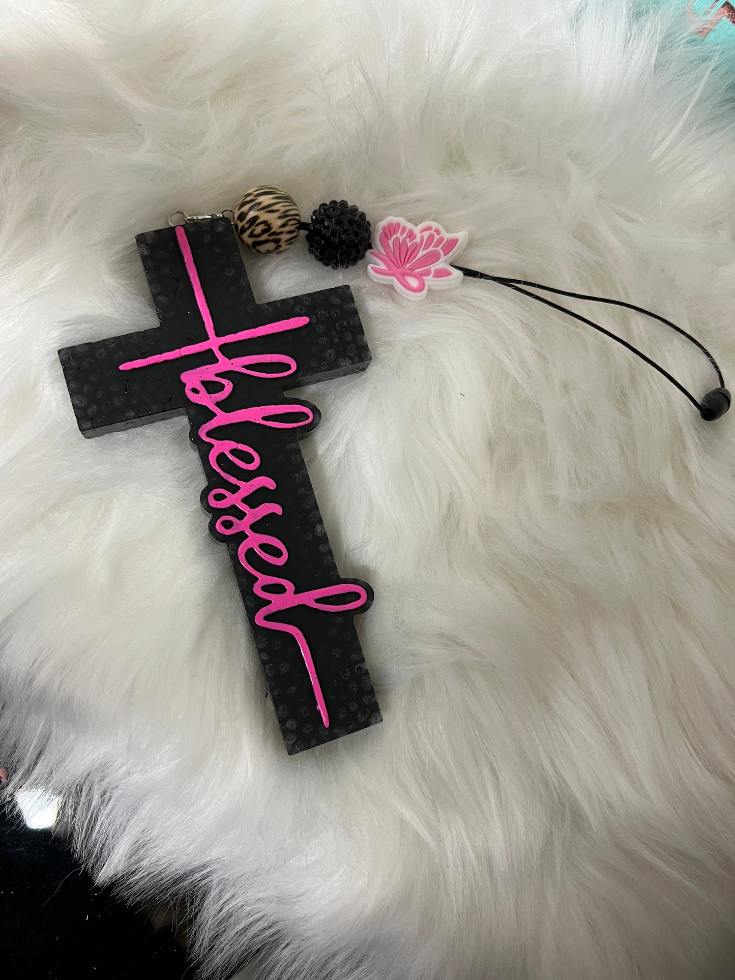Blessed Cross Custom Freshie