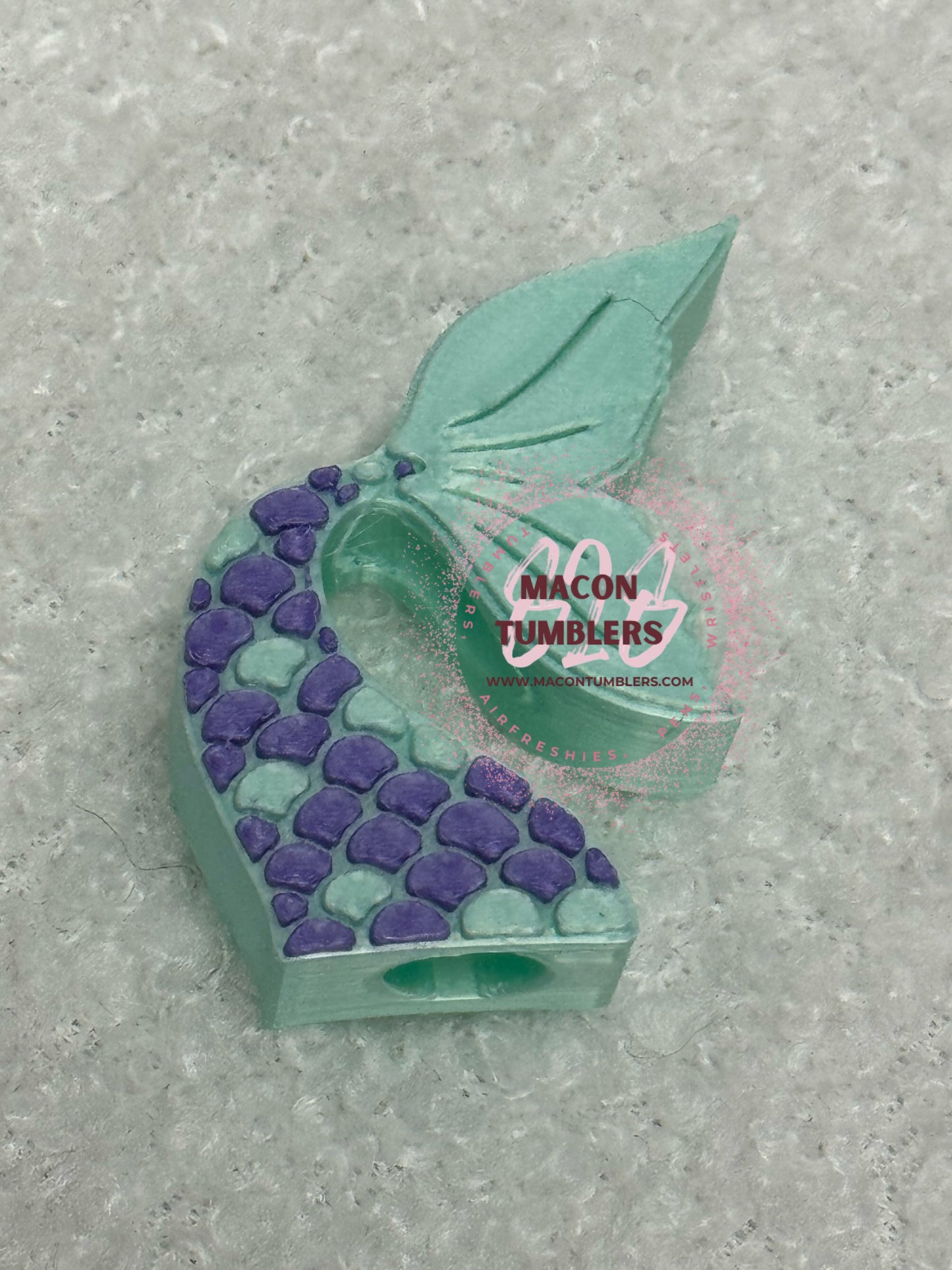 Under The Sea 3d Printed Straw Charms